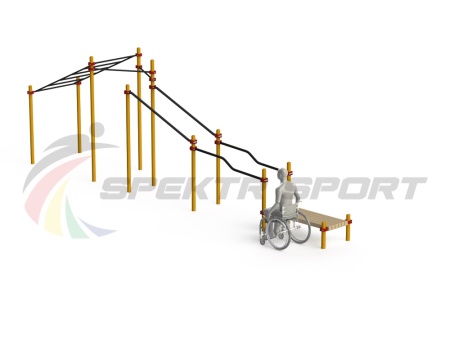 Купить Спортивный комплекс для инвалидов-колясочников WRK-D22_76mm в Абазе 