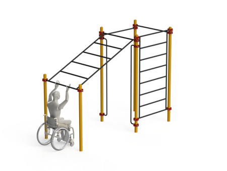 Купить Спортивный комплекс для инвалидов-колясочников WRK-D15_76mm в Абазе 