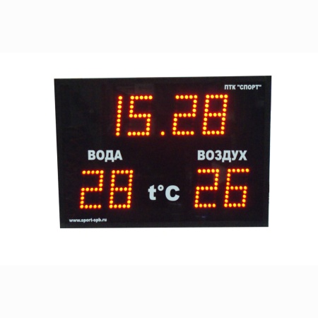 Купить Часы-термометр СТ1.16-2t для бассейна в Абазе 