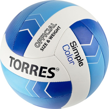 Купить Мяч волейбольный Torres Simple Color любительский р.5 в Абазе 